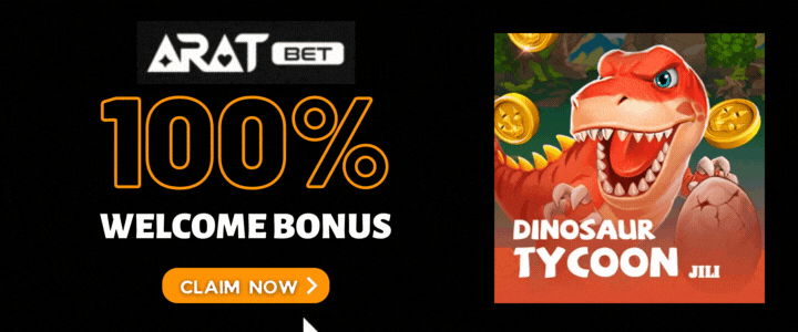 Aratbet 100 Deposit Bonus - Dinosaur Tycoon Fishing