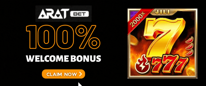 Aratbet 100 Deposit Bonus - Crazy 777 Slot