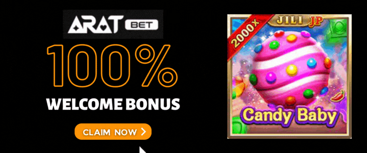 Aratbet 100 Deposit Bonus - Candy Baby Slot