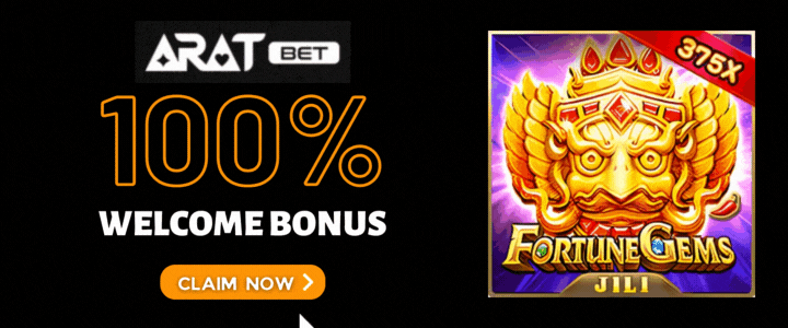 Aratbet 100 Deposit Bonus - Fortune Gems Slot