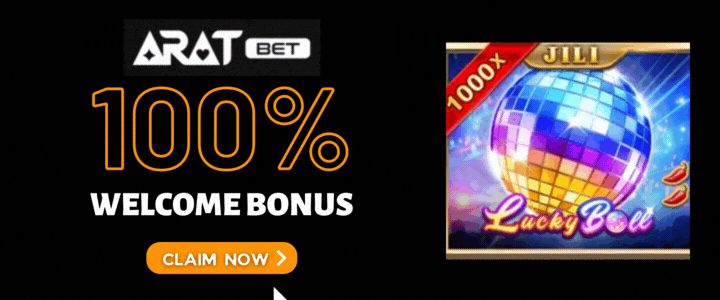 Aratbet 100 Deposit Bonus - Lucky Ball Slot