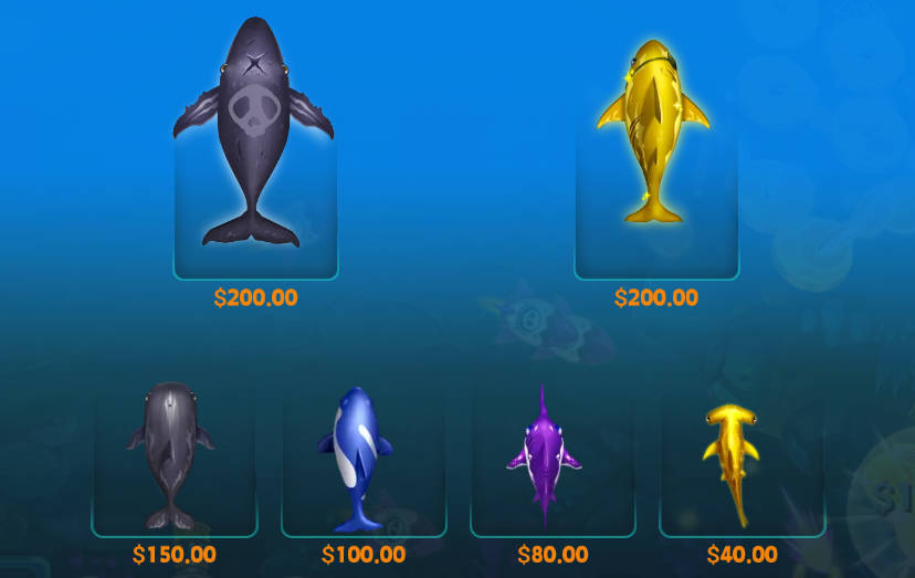 Fish Hunter Fishing - Paytable 1 - Phbet1