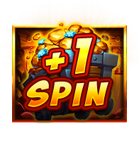 Gold Rush Slot - Free Spin Symbol - Phbet1