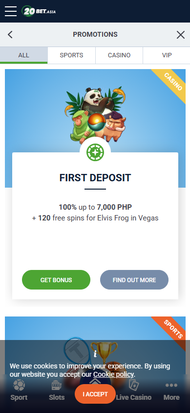20Bet Casino - Promotion - phbet1