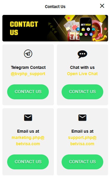 Betvisa Online Casino - CustomerSupport - phbet1