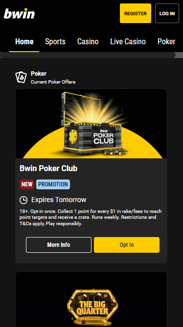 Bwin Casino - Promotion - phbet1