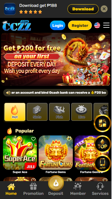 CCZZ Casino - Homepage - phbet1