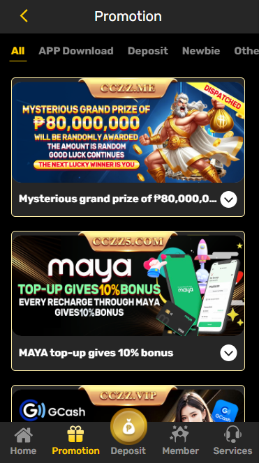 CCZZ Casino - Promotion - phbet1