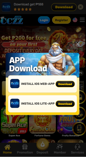 CCZZ Casino - APP Download - phbet1