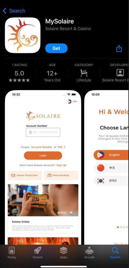 Solaire Online Casino - APP Download - phbet1