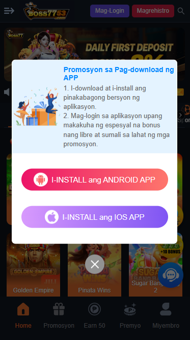 Boss77 Casino - APP Download - phbet1