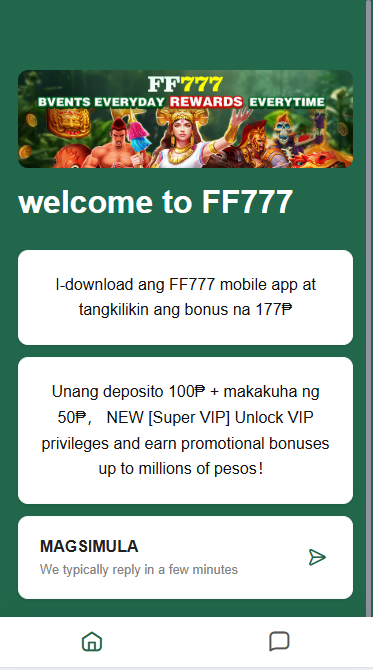 FF777 Casino - CustomerSupport - phbet1