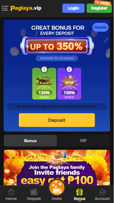 Pagtaya Casino - Promotion - phbet1