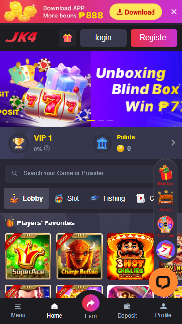 JK4 Casino - Homepage - phbet1