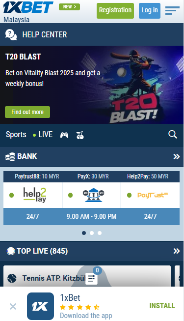 1Xbet Online Casino - Homepage - phbet1