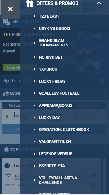 1Xbet Online Casino - Promotion - phbet1