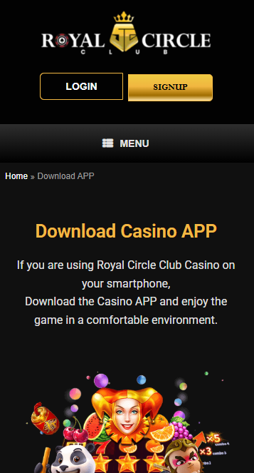 Royal Circle Club Casino - APP Download - phbet1