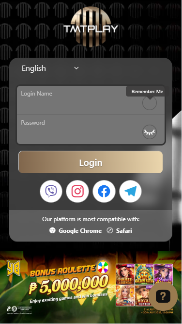 TMTPLAY Casino - Homepage - phbet1