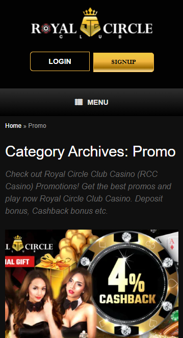 Royal Circle Club Casino - Promotion - phbet1
