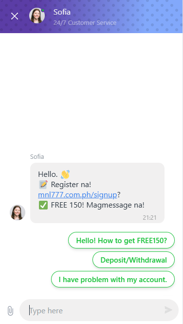 MNL777 Casino - CustomerSupport - phbet1