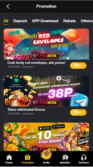 PHLWin Casino - Promotion - phbet1