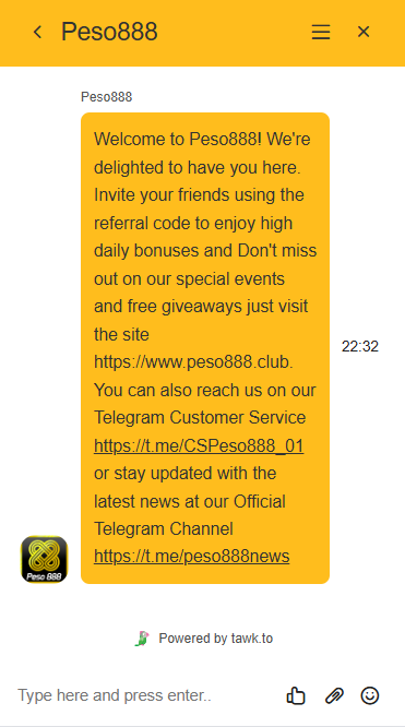 Peso888 Casino - CustomerSupport - phbet1