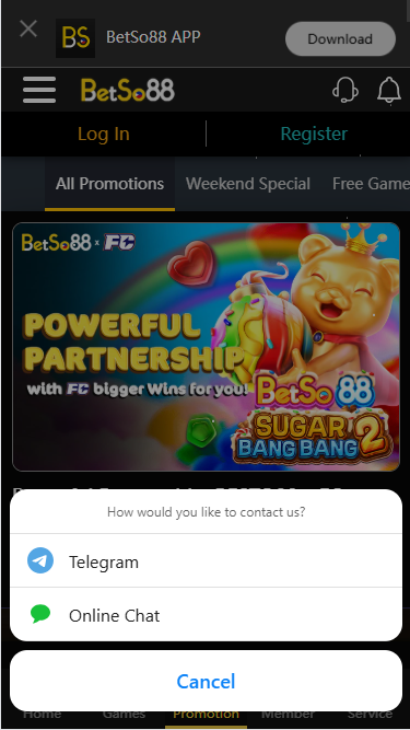 Betso88 Casino - CustomerSupport - phbet1