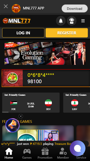 MNL777 Casino - Homepage - phbet1